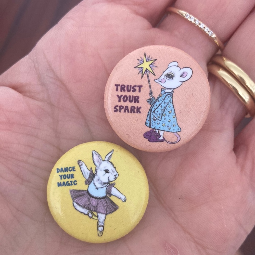 Motivational pins